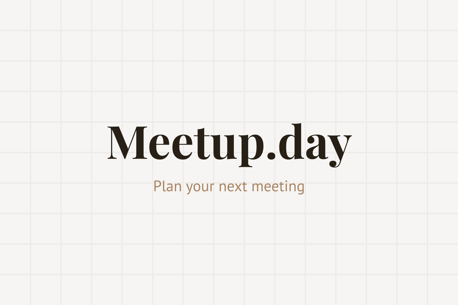 meetup names